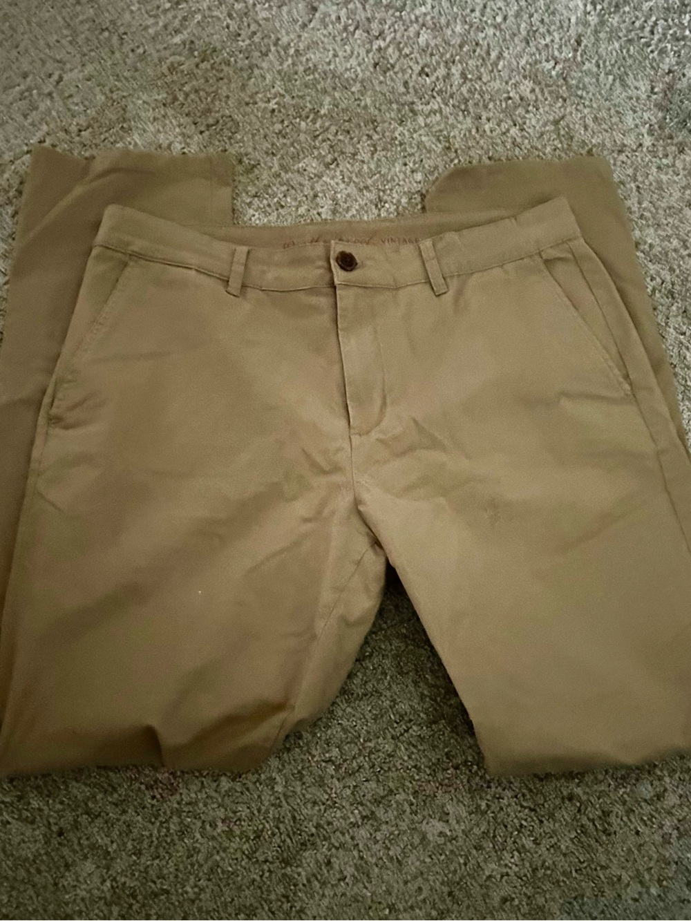 Weatherproof Men's Khaki Chino Pants